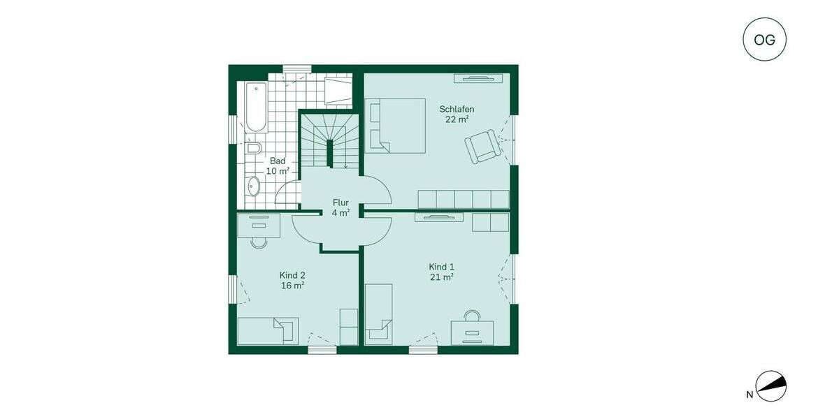 Einfamilienhaus Biesenthal - 5 Zimmer, 141 m&sup2;, 542.990&euro; | Angebot:25731191