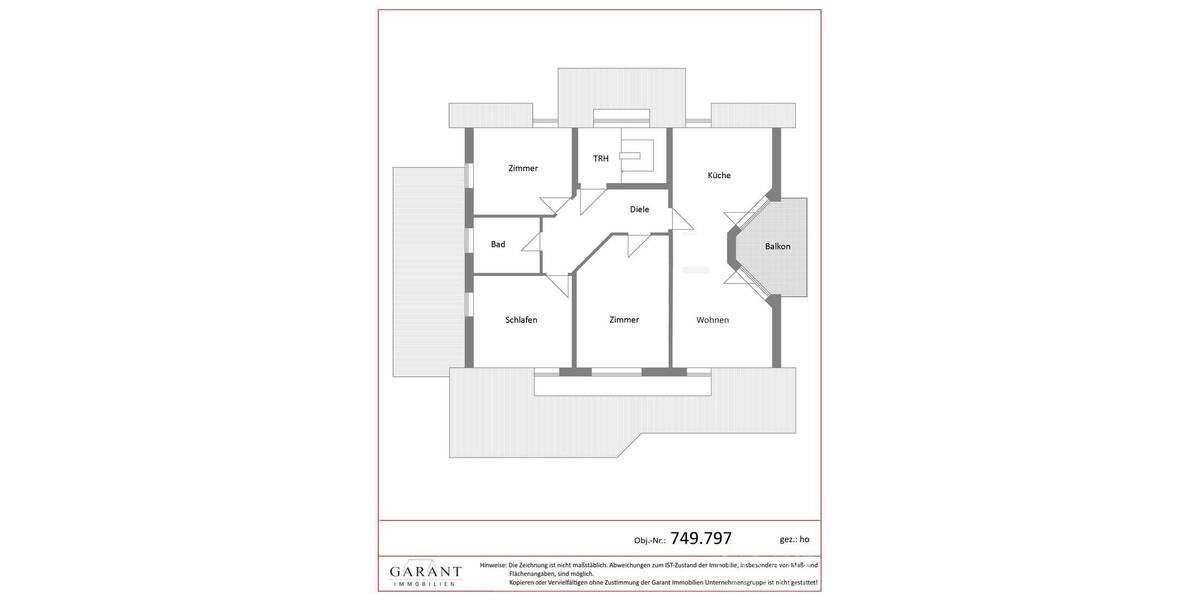 Etagenwohnung Heilbronn Kernstadt - 4 Zimmer, 95 m&sup2;, 1.400&euro; | Angebot:25730291