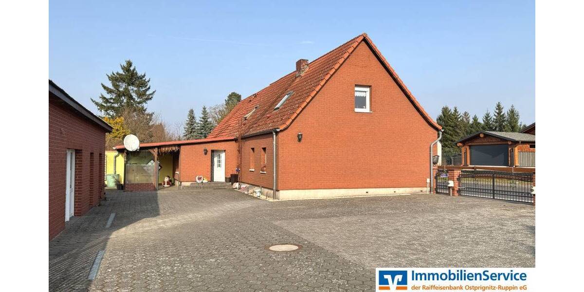 Doppelhaushälfte Kyritz Lellichow - 5 Zimmer, 133 m&sup2;, 285.000&euro; | Angebot:25996290