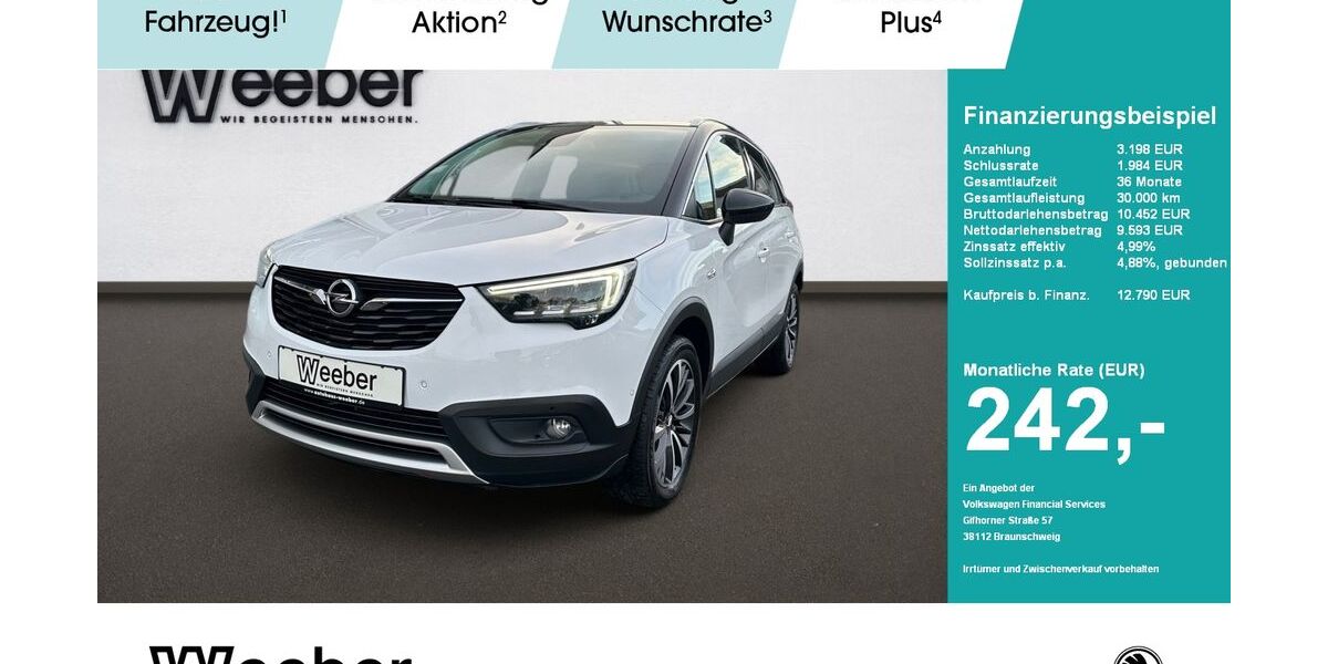 Opel Crossland (X) 45.414 km 12.790 € Weil der Stadt 71263