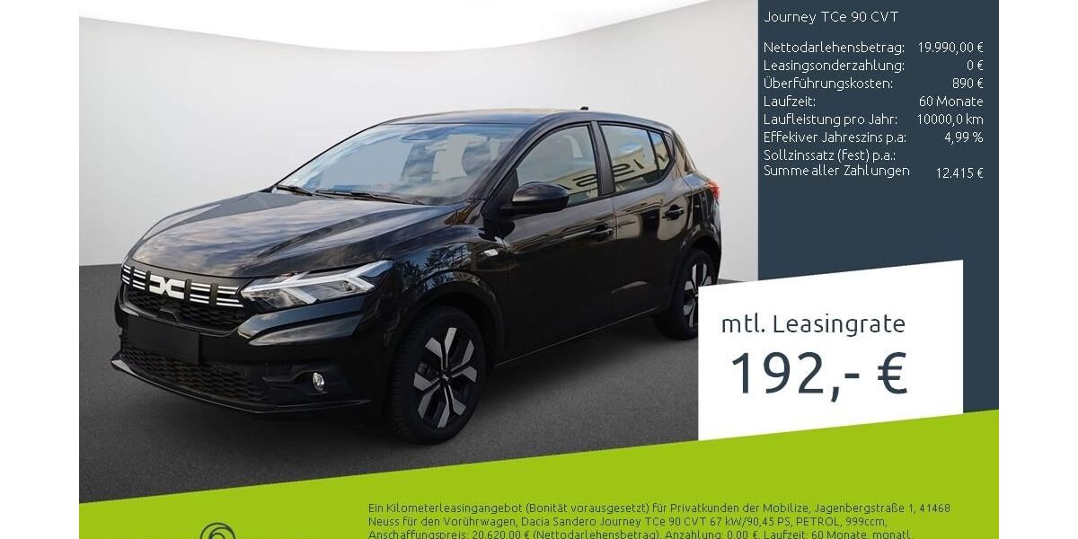 Dacia Sandero 2.500 km 17.430 &euro; Bremen 28207