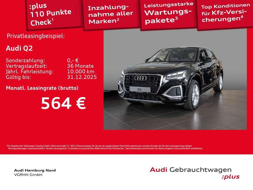 Audi Q2 1.890 km 37.839 € Hamburg 22419