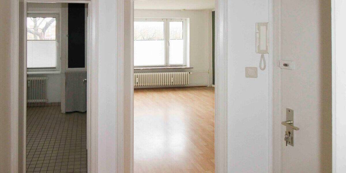 Etagenwohnung Flensburg Sandberg - 2 Zimmer, 45 m&sup2;, 125.000&euro; | Angebot:26451584