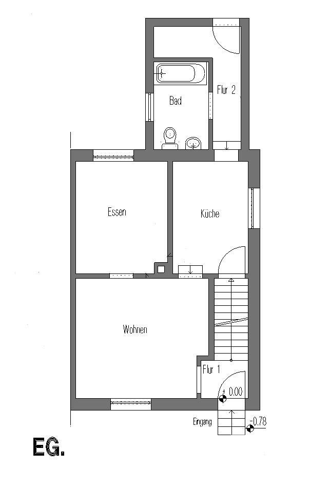 Saniertes Einfamilienhaus in Dortmund-Derne Wärmepumpe FBH zimmer