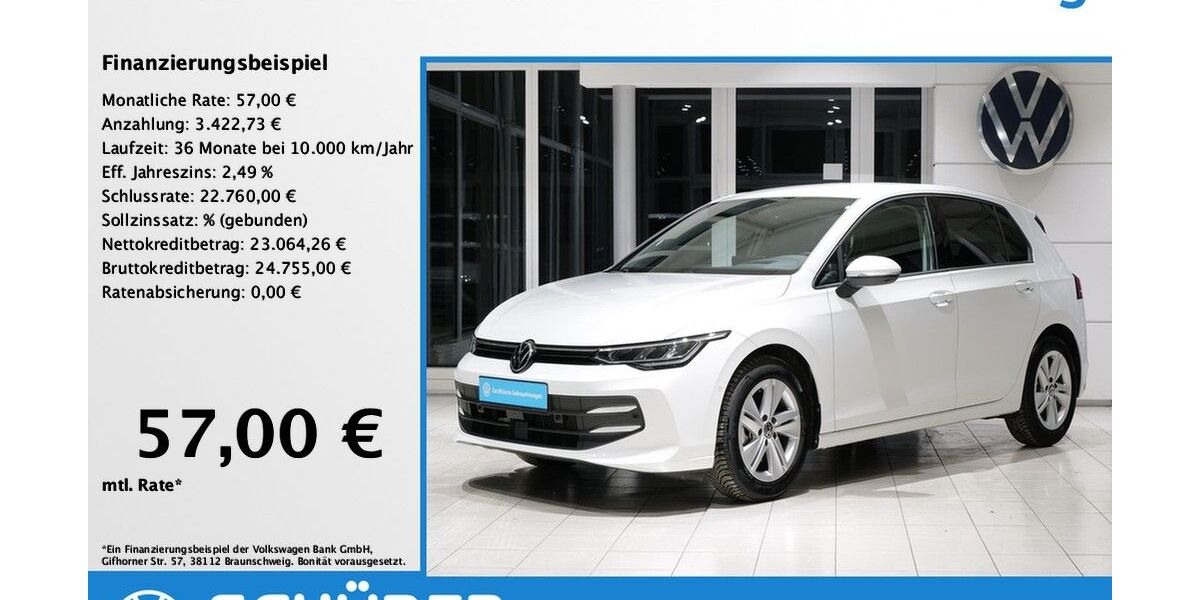 VW Golf 2.523 km 26.487 &euro; Dießen am Ammersee 86911