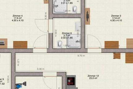 Wohnung Hagen im Bremischen - 3 Zimmer, 70 m&sup2;, 990&euro; | Angebot:25431005