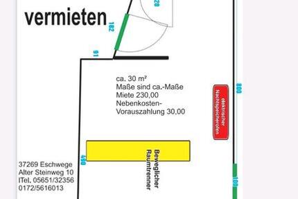 Laden in Eschwege ab sofort zu vermieten zimmer