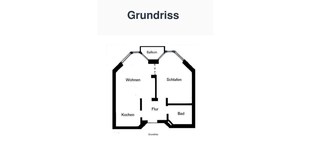 Etagenwohnung Göttingen Grone - 2 Zimmer, 45 m&sup2;, 129.000&euro; | Angebot:27208823