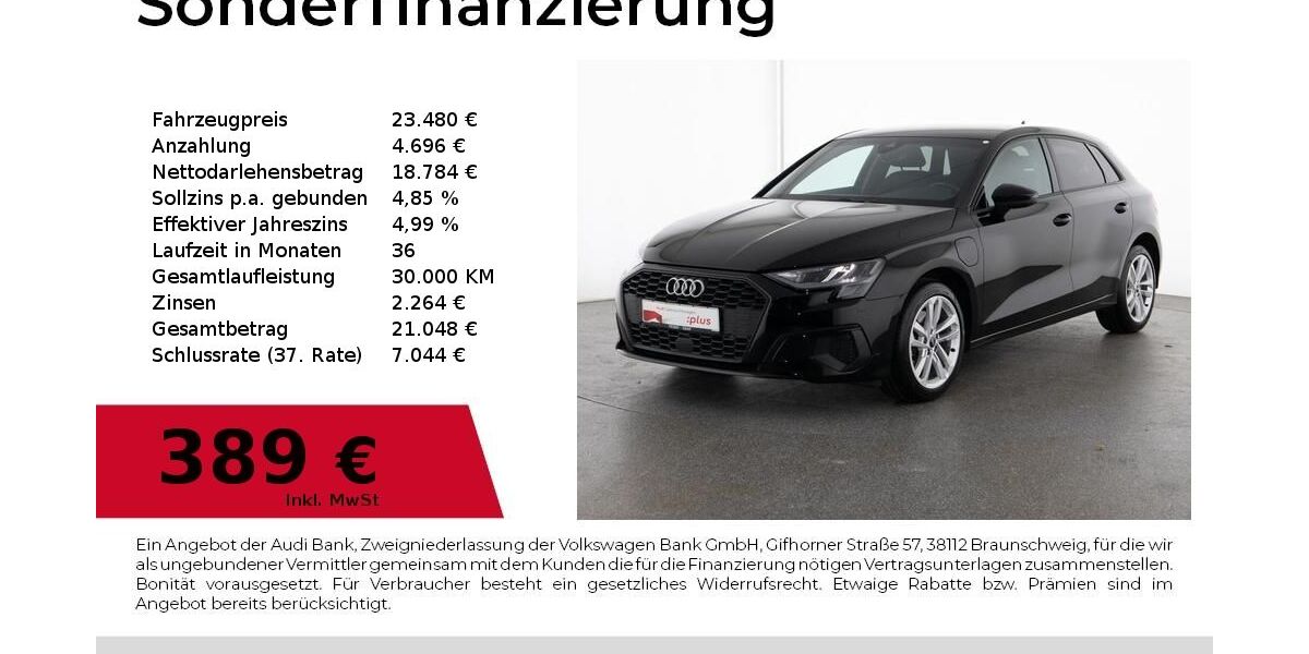 Audi A3 60.950 km 23.480 &euro; Nürnberg 90441