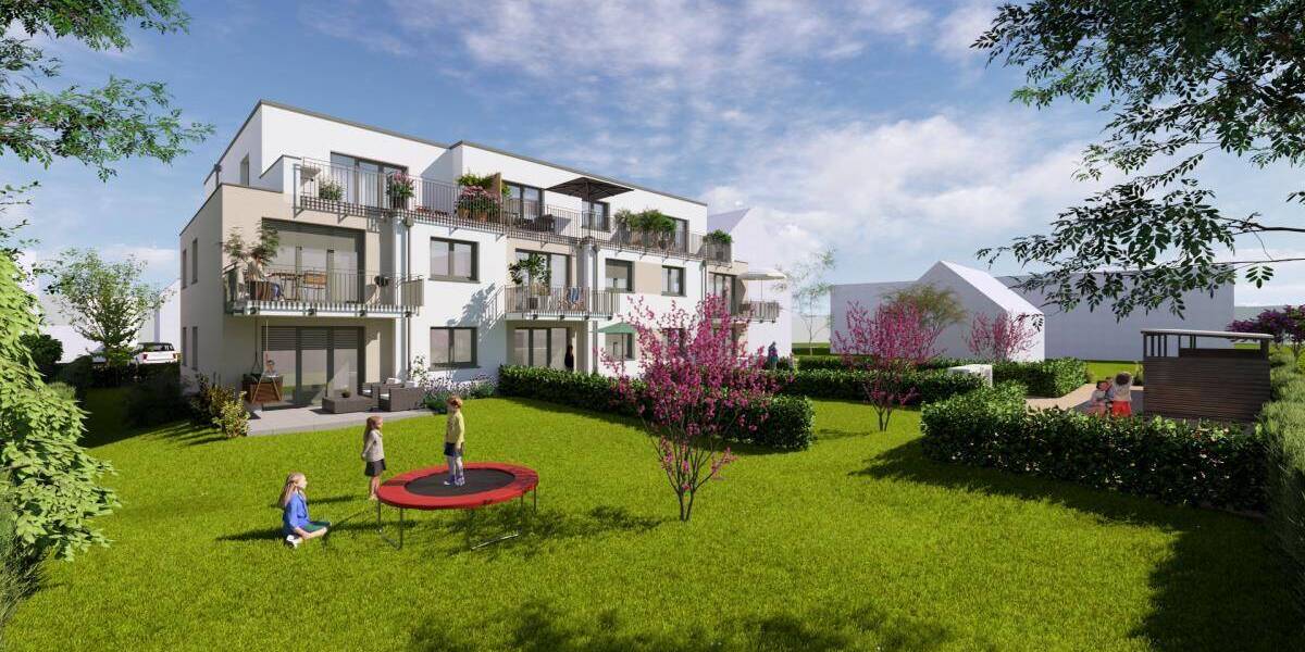 Statt Einfamilienhaus: Großzügige 4-5 Zimmerwohnung mit Garten und Terrasse - NEUBAU 4 zimmer