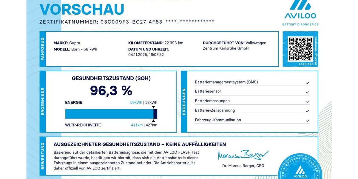 Cupra Born 22.400 km 25.990 &euro; Karlsruhe 76131