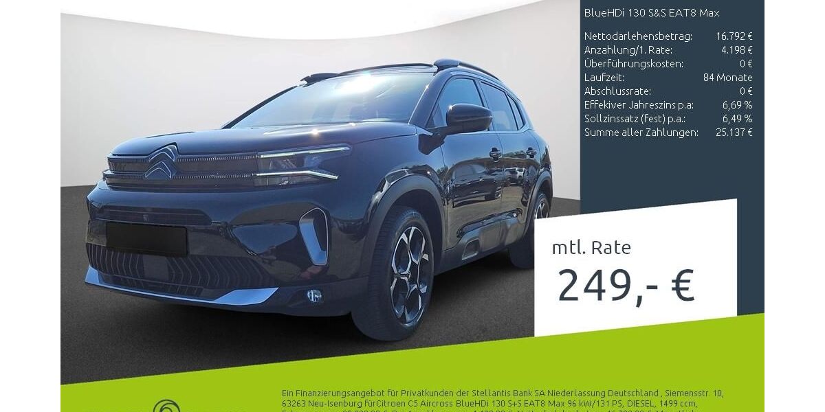 Citroen C5 Aircross 69.925 km 20.990 &euro; Dülmen 48249