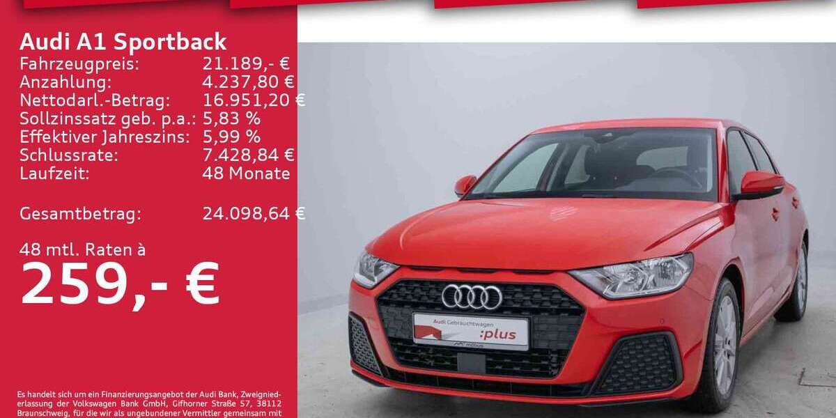 Audi A1 33.952 km 21.189 &euro; Berlin 13088