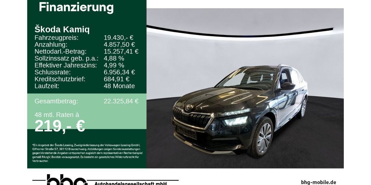 Skoda Kamiq 51.498 km 19.430 &euro; Freudenstadt 72250