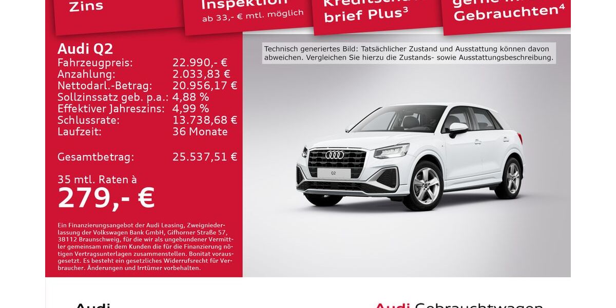 Audi Q2 64.633 km 21.490 &euro; Dresden 01067