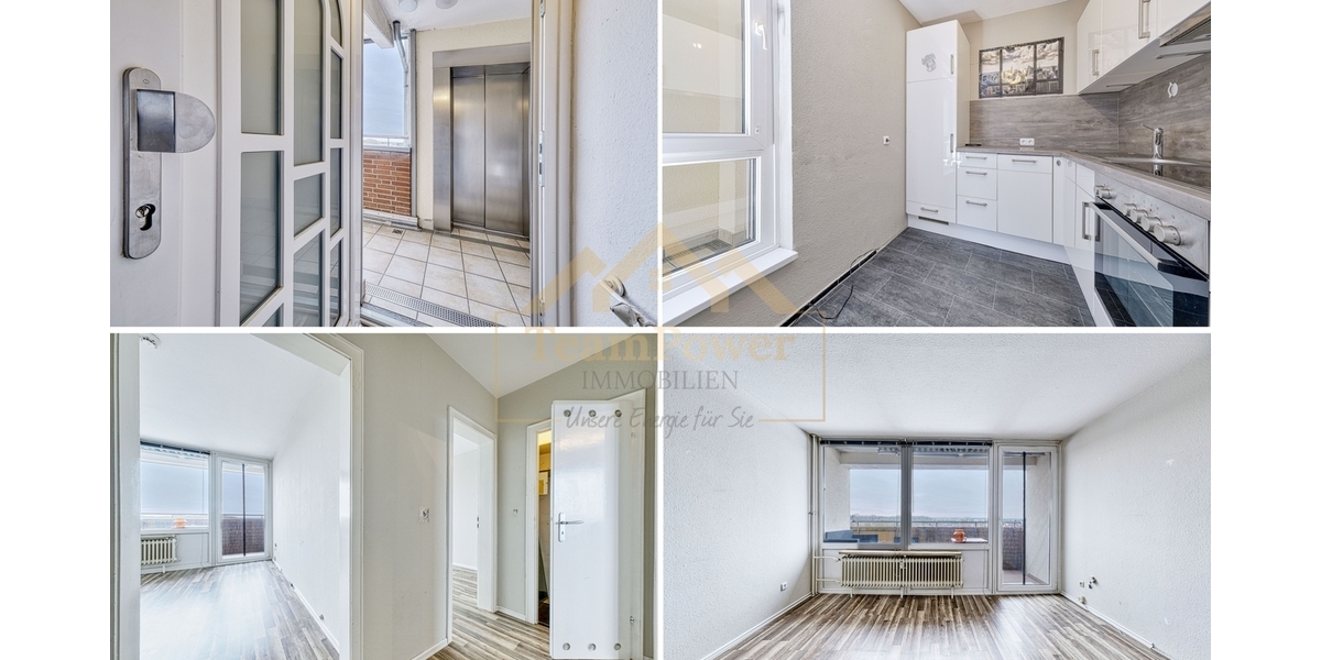 Komfortables Wohnen für jedes Alter – Aufzug, Balkon und viel Licht - Etagenwohnung Bad Bramstedt | Angebot:25365835