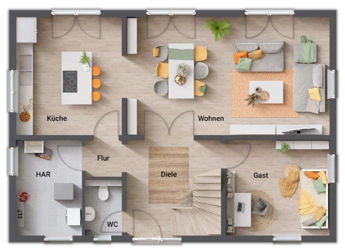 Einfamilienhaus Satow - 6 Zimmer, 154 m&sup2;, 280.590&euro; | Angebot:26886175