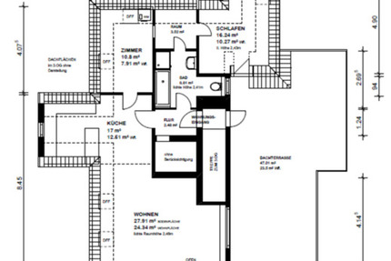 Sanierte 3-Zimmer Wohnung im Altbremer Haus mit Dachterasse 3 zimmer