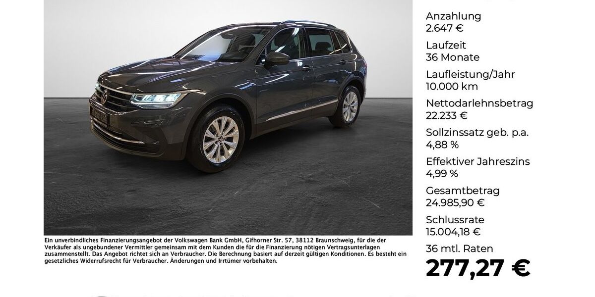 VW Tiguan 69.433 km 24.650 &euro; Lengerich 49525