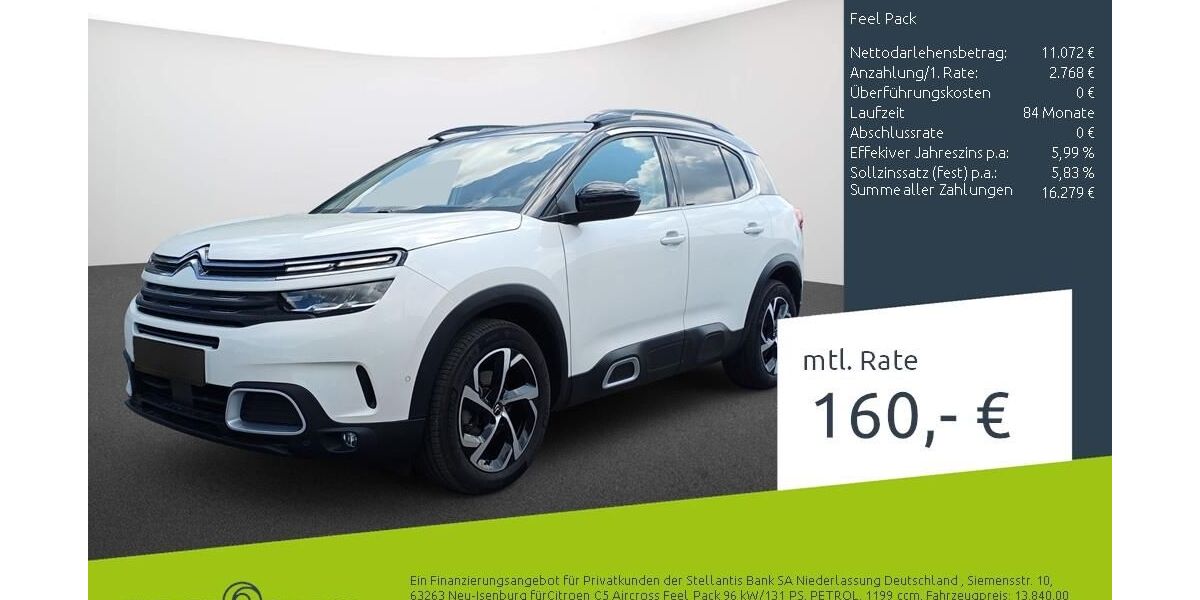Citroen C5 Aircross 54.871 km 13.860 &euro; Bocholt 46395
