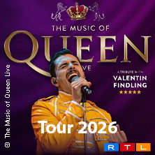 The Music Of Queen Live - The Greatest Hits - A Tribute to Queen 11.10.2026 Circus - Krone - Bau