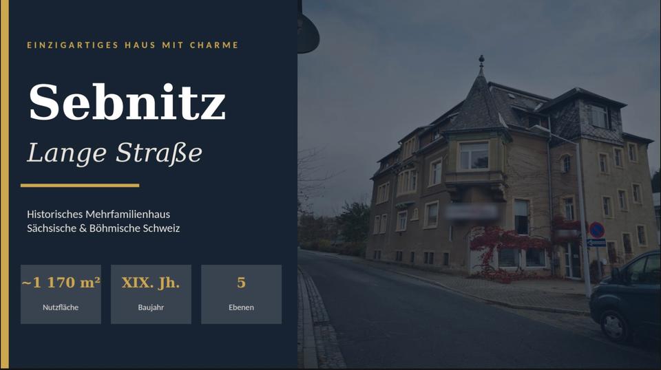 Einfamilienhaus Sebnitz - 50 Zimmer, 960 m&sup2;, 65.000&euro; | Angebot:27084781