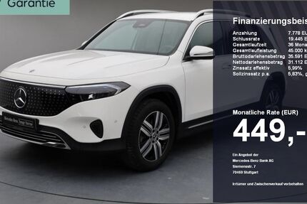 Mercedes-Benz EQB 9.700 km 36.870 € Ebersberg 85560