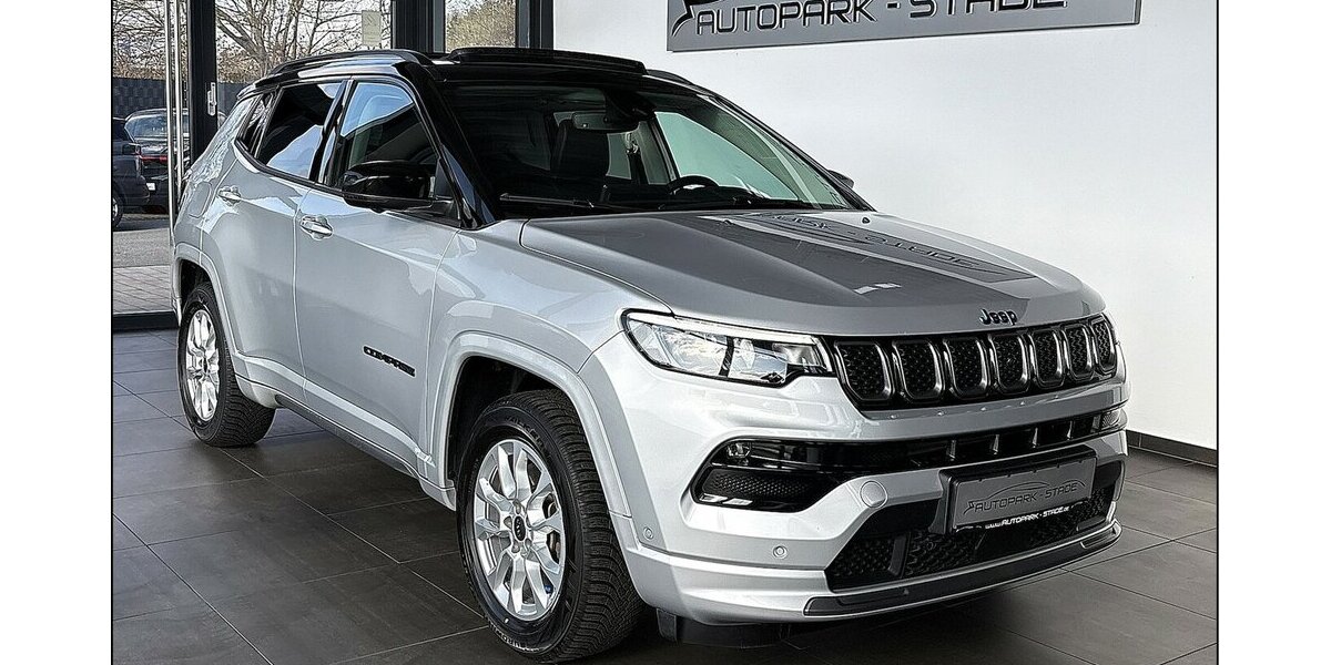 Jeep Compass S Plug-In 4WD ACC Keyless Pano Assist 53.000 km 23.999 &euro; Stade 21682