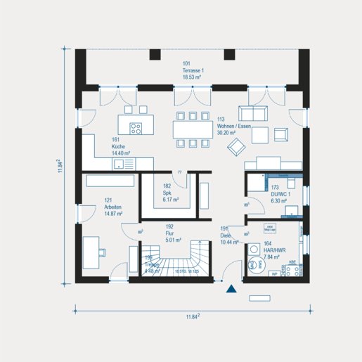 Großzügige Villa nach Ihren Vorstellungen in Großkrotzenburg - Villa Großkrotzenburg | Angebot:27322142