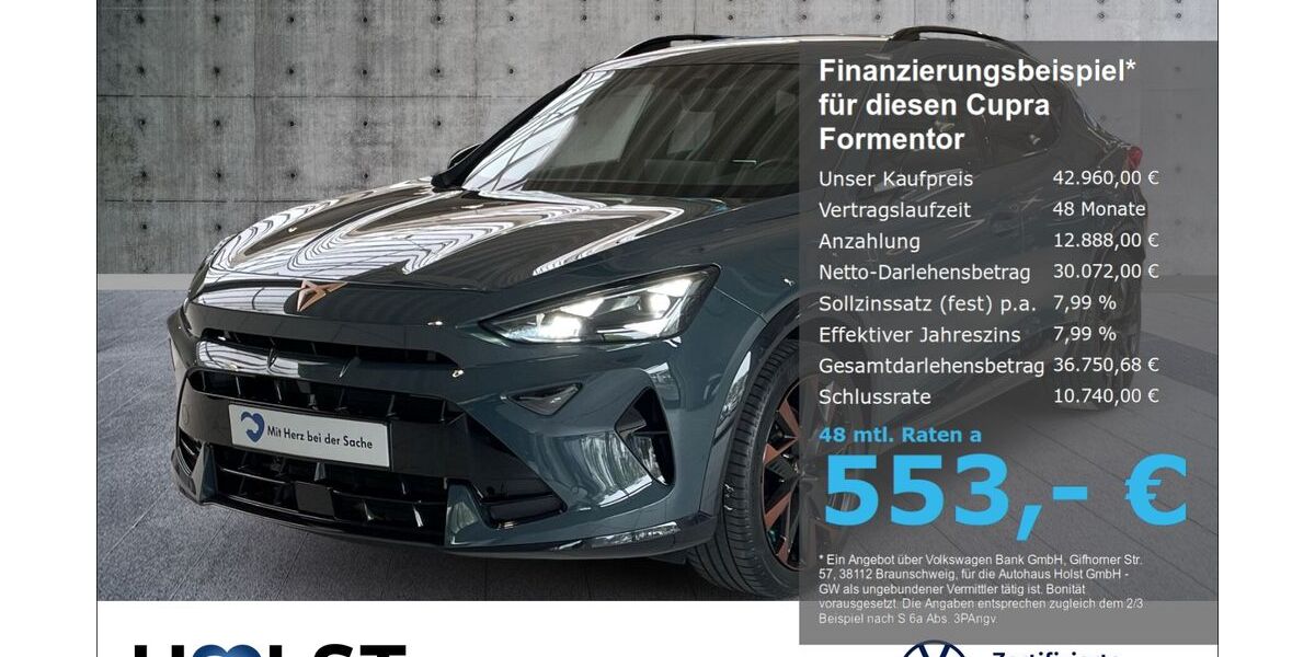 Cupra Formentor 16.981 km 41.970 &euro; Scheeßel 27383