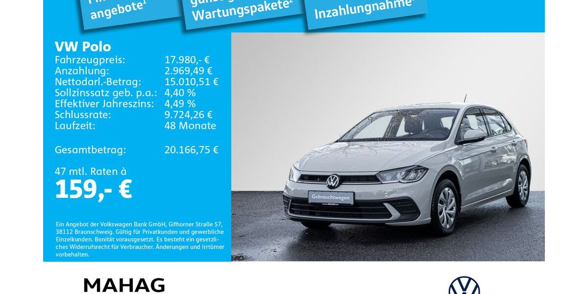 VW Polo 28.314 km 17.980 &euro; Ottobrunn 85521