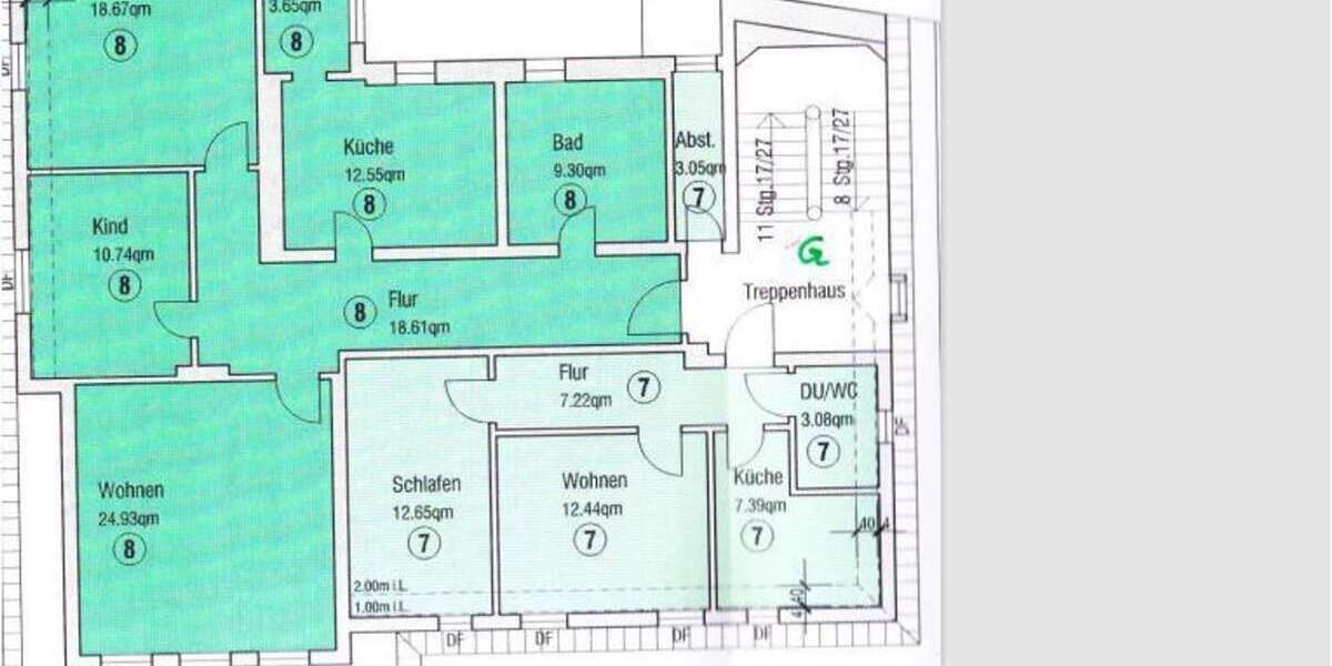 geräumige 3 Zi.-Wohnung inkl. Einbauküche in Pößnecker Stadtvilla - Dachgeschoßwohnung Pößneck Jüdewein | Angebot:21478606