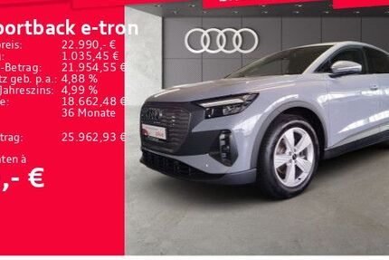 Audi Q4 e-tron 42.162 km 22.390 € Frankfurt am Main 60314
