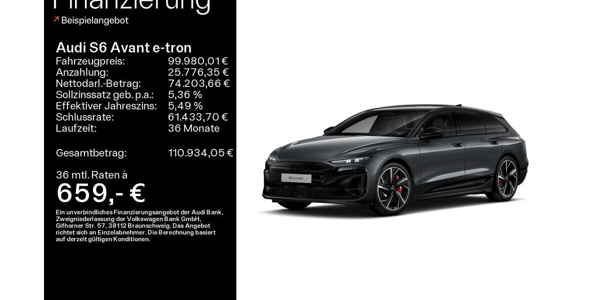 Audi S6 e-tron 3.000 km 99.980 &euro; Sand am Main 97522