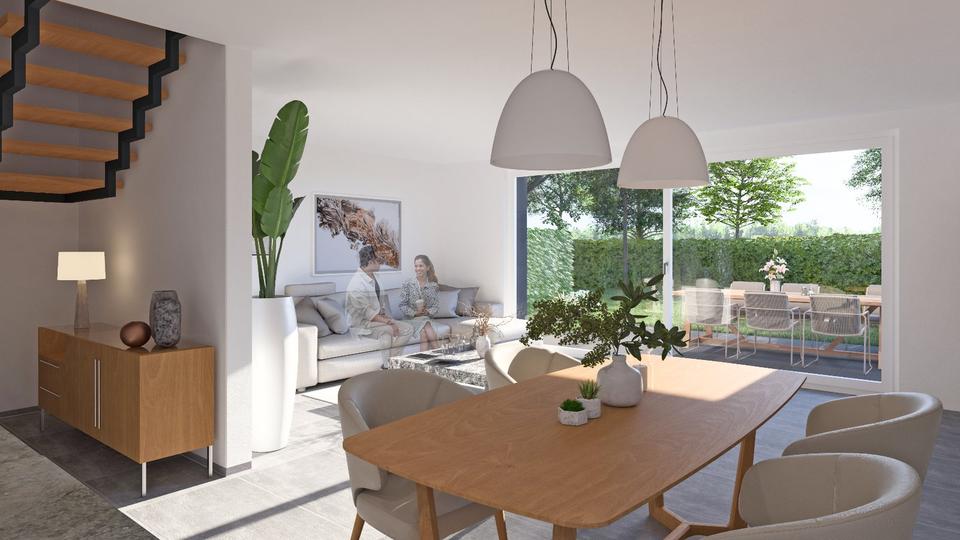 Erstbezug nach Neubau I Energetisch neutral I Doppelhaushälfte in Spenge 6 zimmer