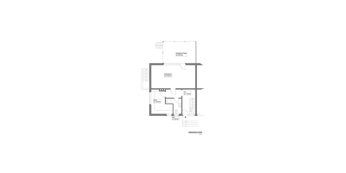 Doppelhaushälfte Adendorf - 4 Zimmer, 125 m&sup2;, 1.595&euro; | Angebot:26284219