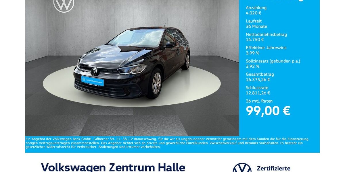 VW Polo 15.625 km 17.570 &euro; Halle/Saale 06110