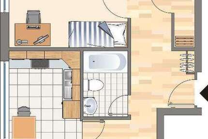 Wohnung zum Mieten in Dortmund 378,69 € 76.11 m²