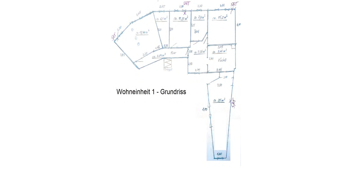 Mehrfamilienhaus, Wohnhaus Bad Frankenhausen/Kyffhäuser Kyffhäuser - 140.000&euro; | Angebot:25632780