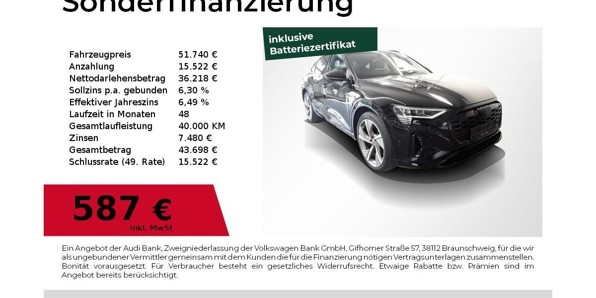 Audi Q8 45.500 km 51.740 &euro; Nürnberg 90411