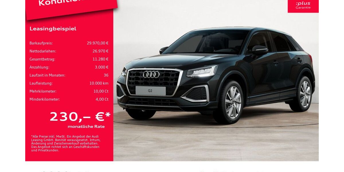 Audi Q2 3.532 km 29.970 &euro; Potsdam 14482