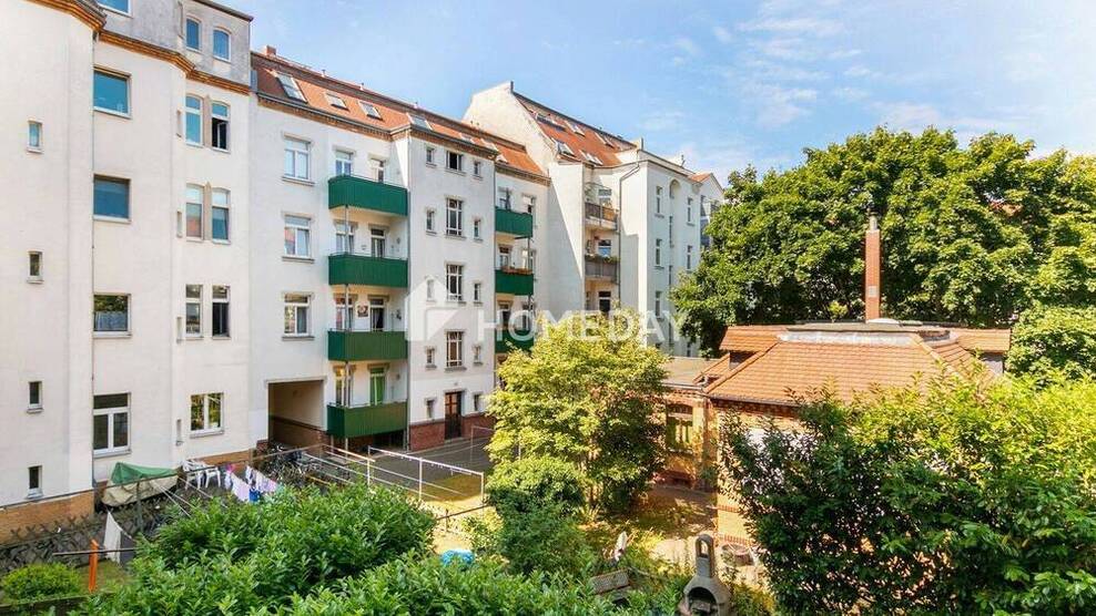 64,83 m² Wohnkomfort in Jugendstilhaus mit Loggia in begehrter Lage von Leipzig-Stötteritz