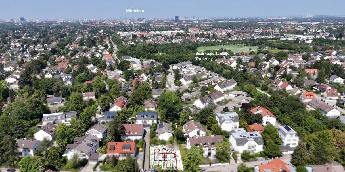 Reihenendhaus München Trudering-Riem - 5 Zimmer, 133 m&sup2;, 1.039.000&euro; | Angebot:26306820
