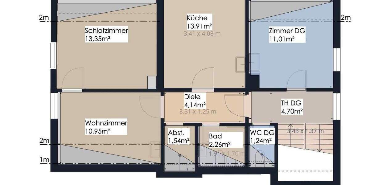 Mehrfamilienhaus, Wohnhaus Augsburg Haunstetten - 9 Zimmer, 219 m&sup2;, 895.000&euro; | Angebot:25736018