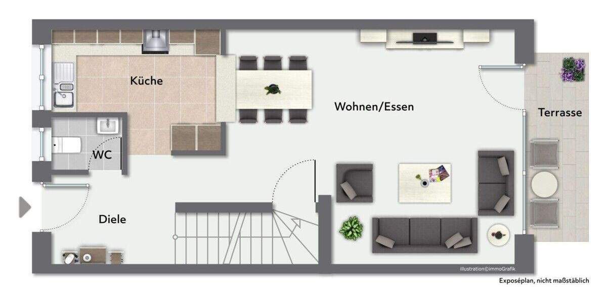 Reihenmittelhaus Kaltenkirchen - 4 Zimmer, 117 m&sup2;, 379.000&euro; | Angebot:25820861