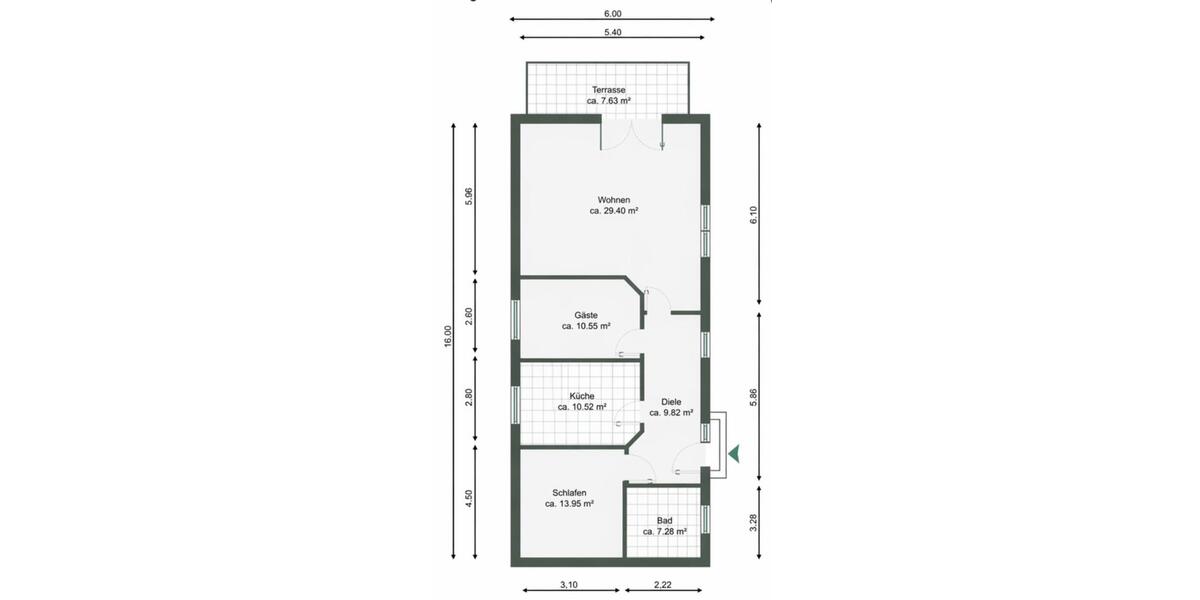 Bungalow Magdeburg Diesdorf - 3 Zimmer, 85 m&sup2;, 320.000&euro; | Angebot:26846456