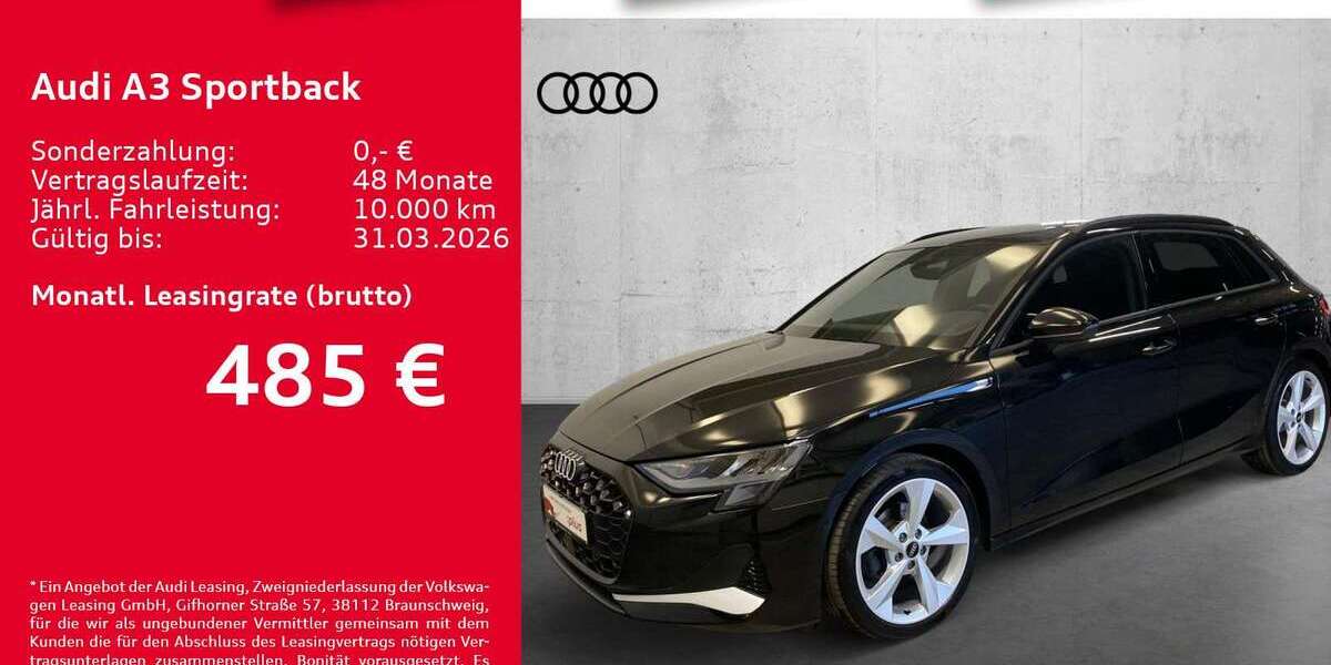 Audi A3 9.335 km 35.980 &euro; Leipzig 04129