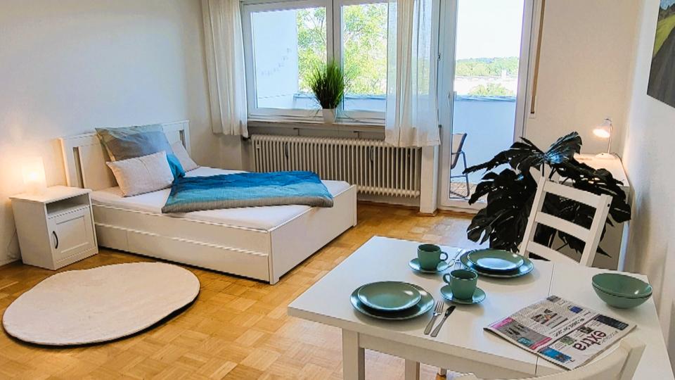 Etagenwohnung Augsburg Universitätsviertel - 1 Zimmer, 35 m&sup2;, 700&euro; | Angebot:26671312