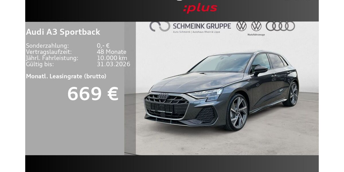 Audi A3 1.132 km 51.880 &euro; Wesel 46483