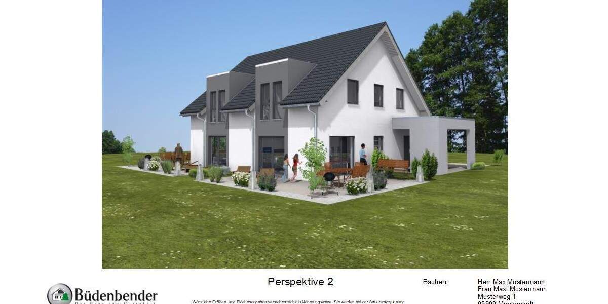 Modernes Haus für zwei FamilienGenerationen o. als Doppelhaus im schönen Hamburg. Individuell planbar. - Doppelhaushälfte Hamburg Poppenbüttel | Angebot:26111387